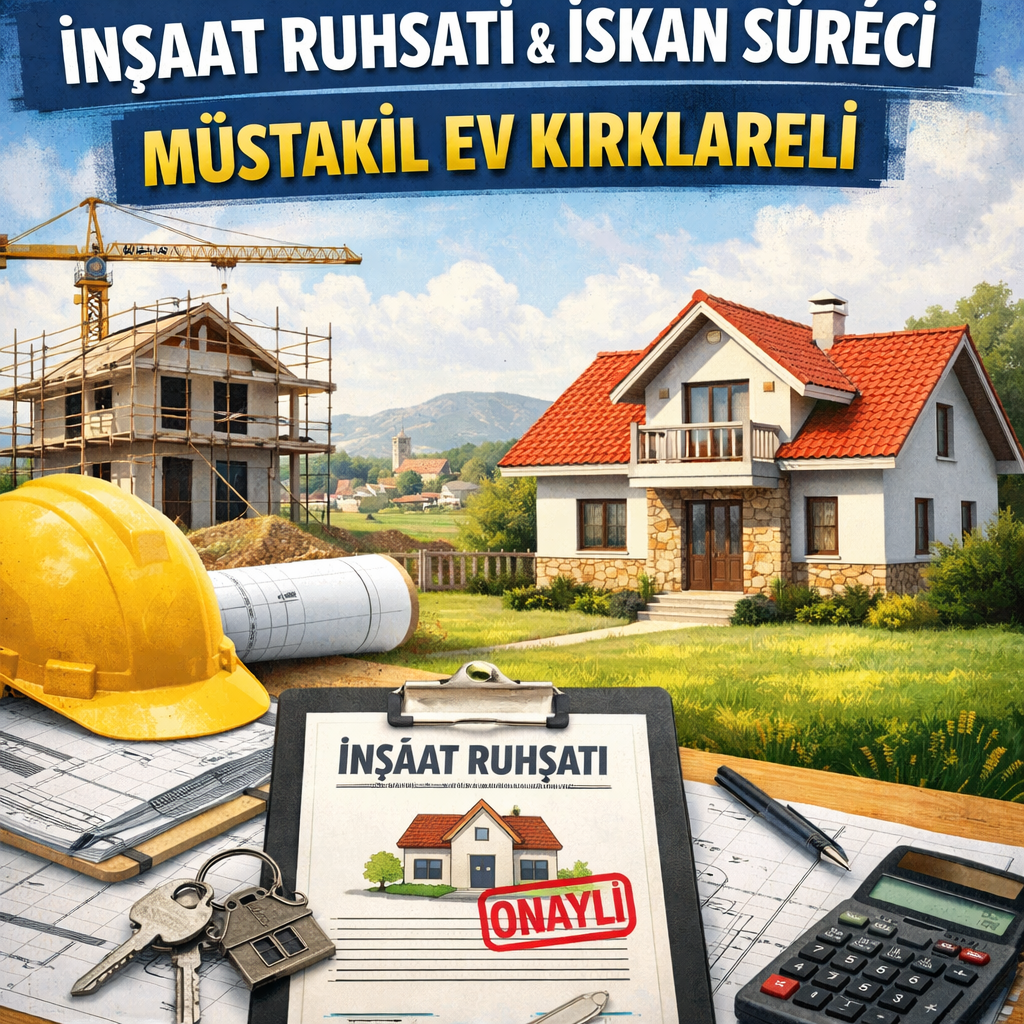 Kırklareli Müstakil Ev Ruhsat ve Iskan Süreci: Avni Yıldırım’dan Tavsiyeler